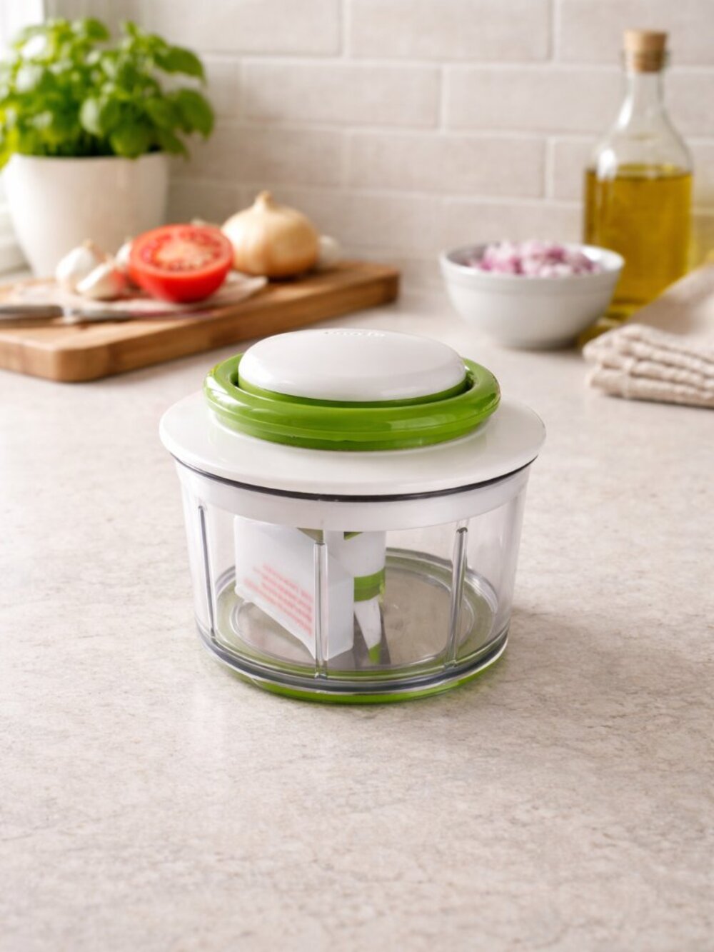Chef'n VeggiChop Hand-Powered Food Chopper